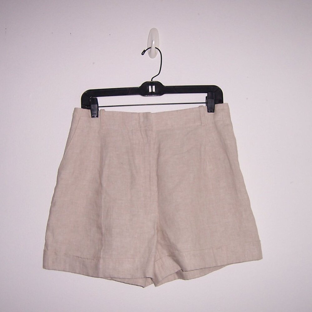 & Other Stories Linen Tailored Shorts